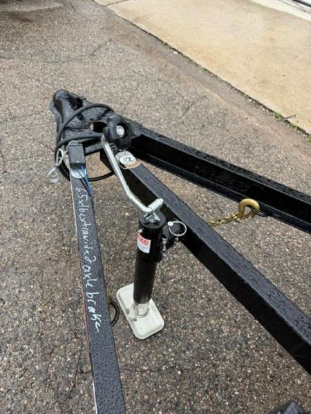 New 2025 Down 2 Earth Trailers 82 x 16 Low side Landscape Trailer with FOLD IN RAMP