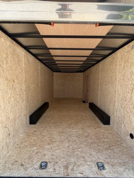 New 2027 8.5 x 20 10K GVW Formula Traverse Enclosed Trailer with ramp 7ft interior