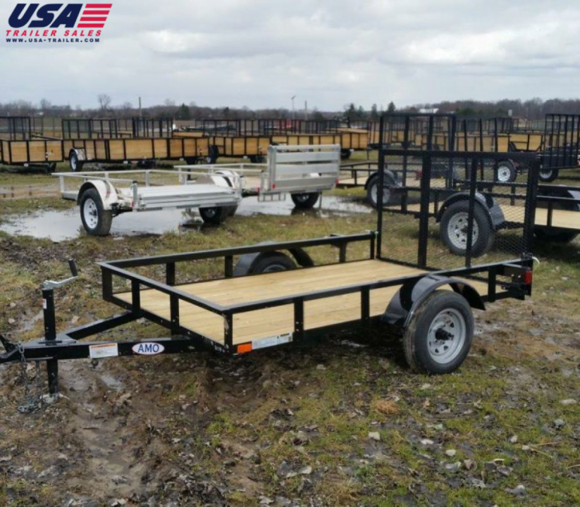 New 2026 AMO 5 x 8 2K Landscape Landscape Trailer