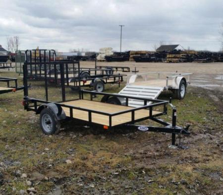 New 2026 AMO 5 x 8 2K Landscape Landscape Trailer