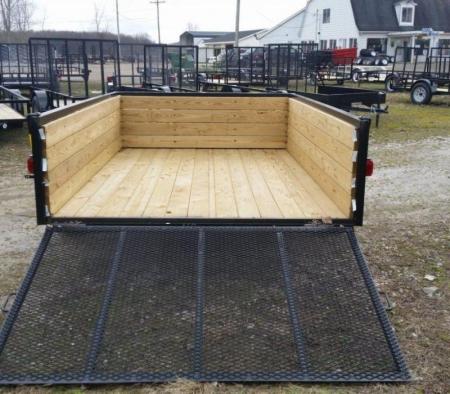 New 2026 AMO 6.4 x 14 A.M.O. High Side Landscape Trailer Landscape Trailer