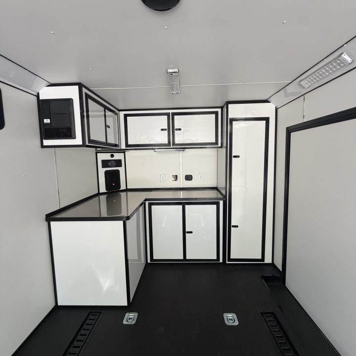New 2026 8.5 x 24 Formula Conquest Enclosed Trailer 10k GVW 7ft interior - LOADED BLACK OUT !!!!!