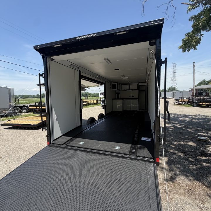 New 2026 8.5 x 24 Formula Conquest Enclosed Trailer 10k GVW 7ft interior - LOADED BLACK OUT !!!!!