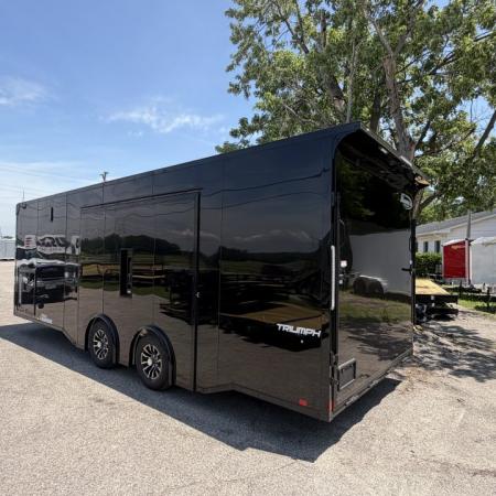 New 2026 8.5 x 24 Formula Conquest Enclosed Trailer 10k GVW 7ft interior - LOADED BLACK OUT !!!!!