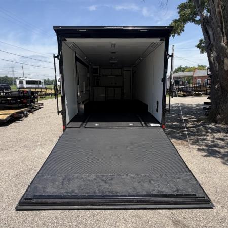 New 2026 8.5 x 24 Formula Conquest Enclosed Trailer 10k GVW 7ft interior - LOADED BLACK OUT !!!!!