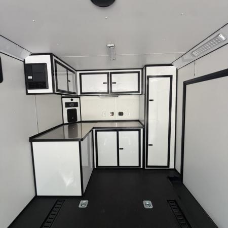 New 2026 8.5 x 24 Formula Conquest Enclosed Trailer 10k GVW 7ft interior - LOADED BLACK OUT !!!!!