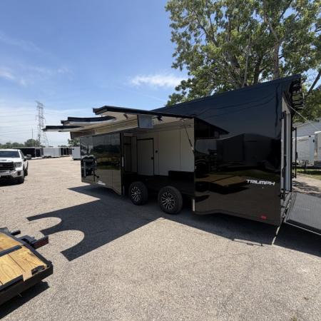New 2026 8.5 x 24 Formula Conquest Enclosed Trailer 10k GVW 7ft interior - LOADED BLACK OUT !!!!!