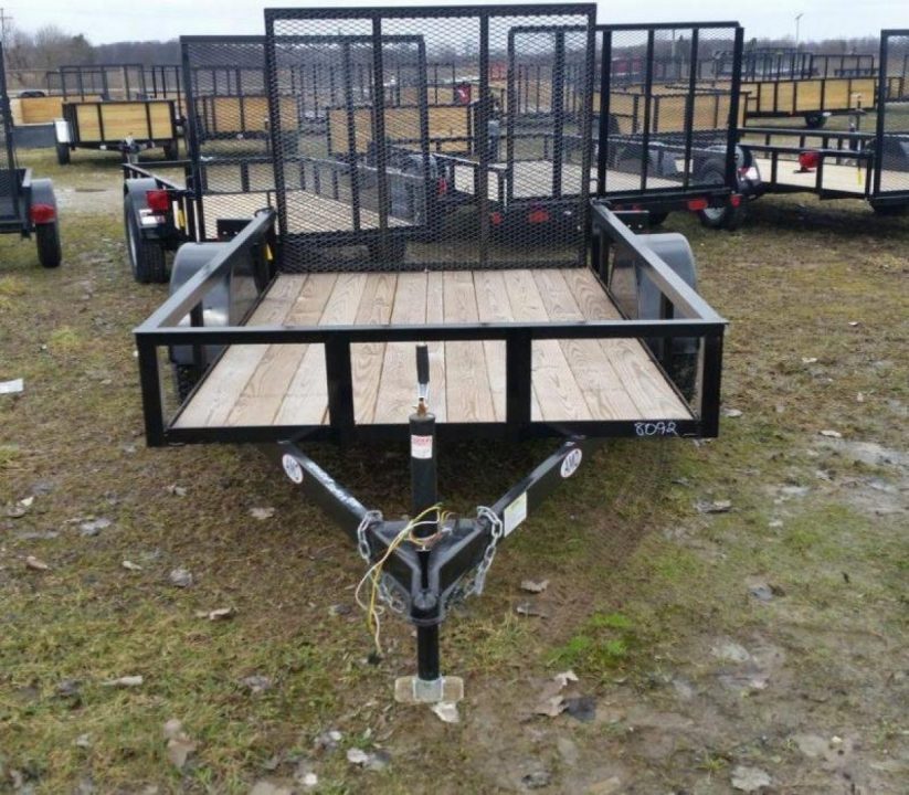 New 2026 AMO 5 x 8 A.M.O. Low Side Landscape Trailer Landscape Trailer