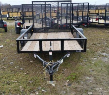 New 2026 AMO 5 x 8 A.M.O. Low Side Landscape Trailer Landscape Trailer