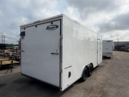 New 2027 8.5 x 20 7K GVW Formula Traverse Enclosed Trailer with ramp 7ft interior