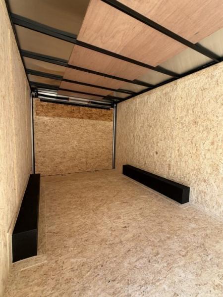New 2027 8.5 x 16 7K GVW Formula Traverse Enclosed Trailer with ramp 7ft interior