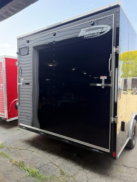 New 2027 8.5 x 16 7K GVW Formula Traverse Enclosed Trailer with ramp 7ft interior