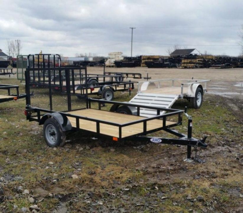 New 2026 AMO 5 x 8 2K Landscape Landscape Trailer