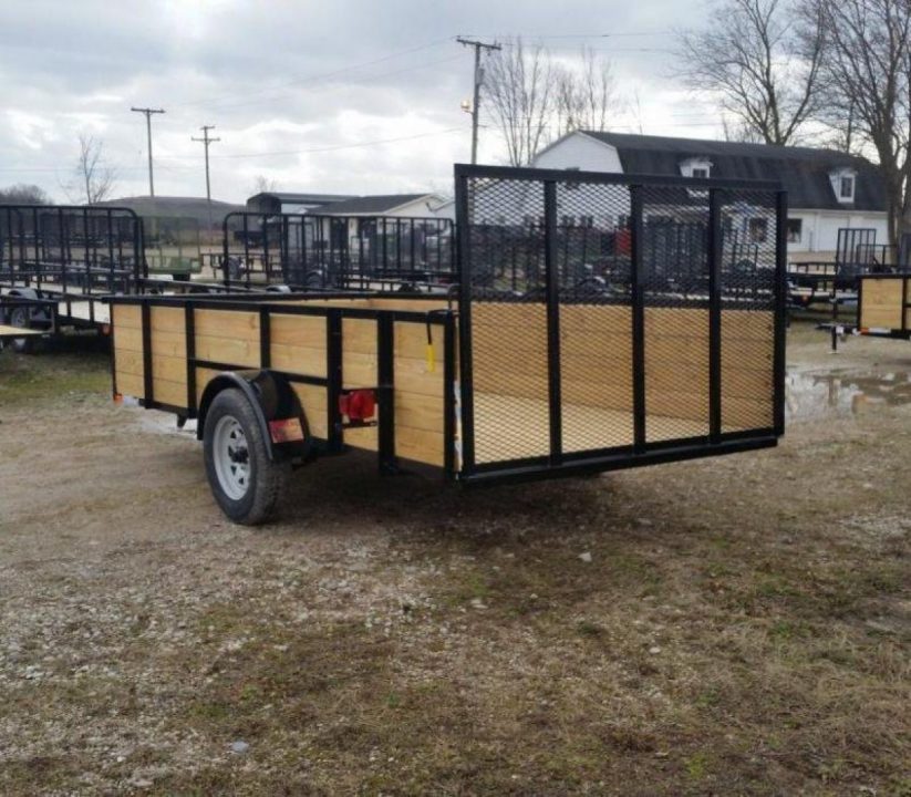 New 2026 AMO 6.4 X 12 WOODSIDE LANDSCAPE Landscape Trailer