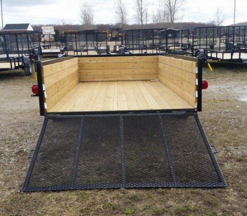 New 2026 AMO 6.4 X 12 WOODSIDE LANDSCAPE Landscape Trailer