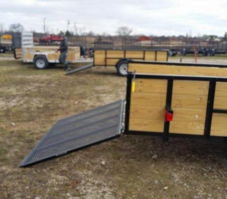 New 2026 AMO 6.4 X 12 WOODSIDE LANDSCAPE Landscape Trailer