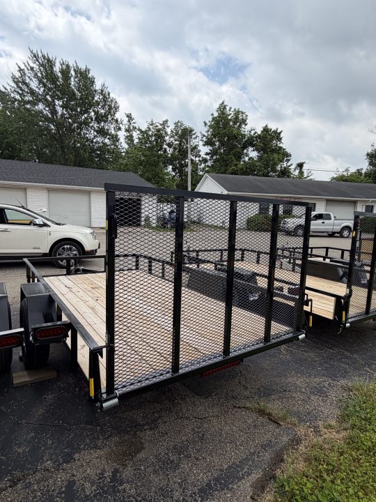 New 2026 AMO 6.4 x 12 A.M.O. Low Side Landscape Trailer Landscape Trailer