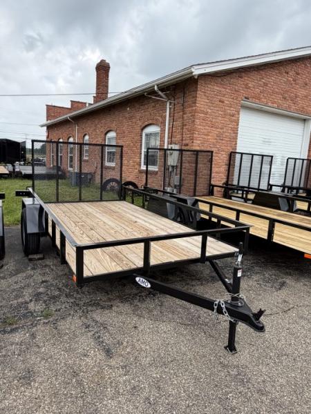 New 2026 AMO 6.4 x 12 A.M.O. Low Side Landscape Trailer Landscape Trailer