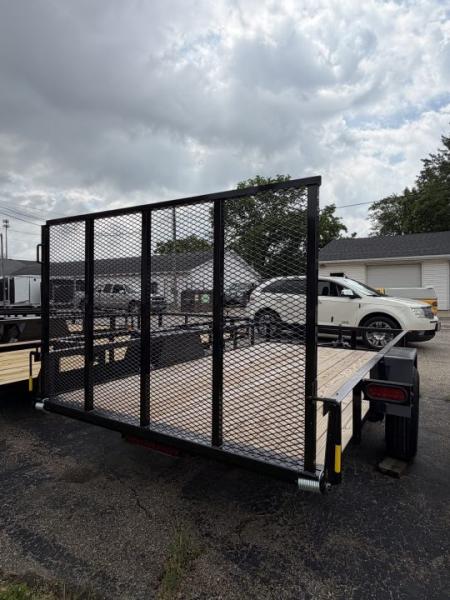 New 2026 AMO 6.4 x 12 A.M.O. Low Side Landscape Trailer Landscape Trailer