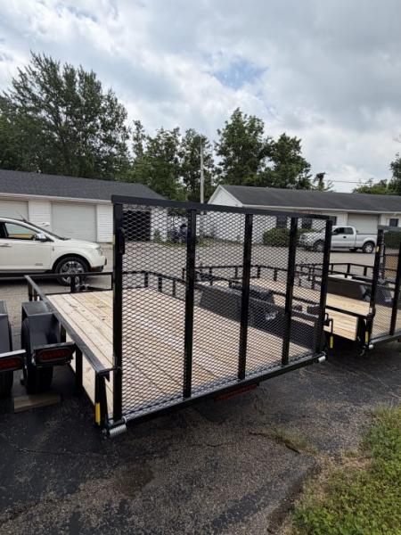 New 2026 AMO 6.4 x 12 A.M.O. Low Side Landscape Trailer Landscape Trailer