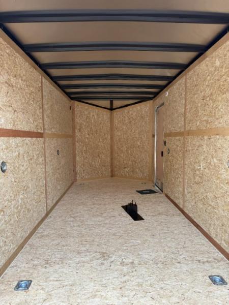 New 2026 US Cargo 7X14 W/ RAMP DOOR 7' INTERIOR POLY COR Cargo / Enclosed Trailer