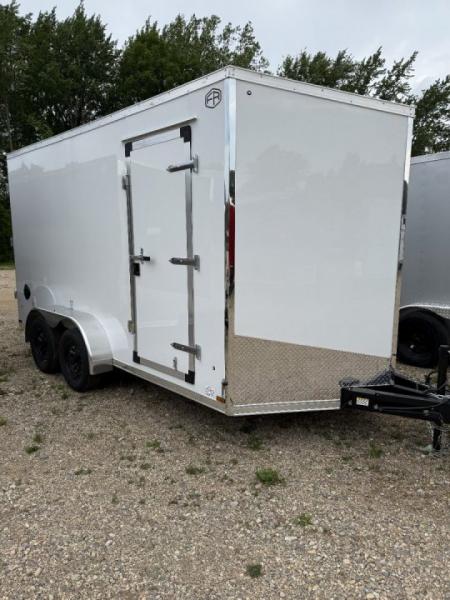 New 2026 US Cargo 7X14 W/ RAMP DOOR 7' INTERIOR POLY COR Cargo / Enclosed Trailer