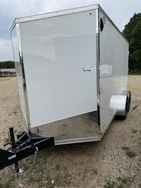 New 2026 US Cargo 7X14 W/ RAMP DOOR 7' INTERIOR POLY COR Cargo / Enclosed Trailer