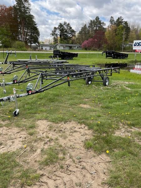 New 2026 Hoosier 16-20' CRANK UP Boat Trailer