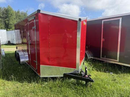 New 2026 Stealth Trailers 7X16 W/ 78  INTERIOR Cargo / Enclosed Trailer