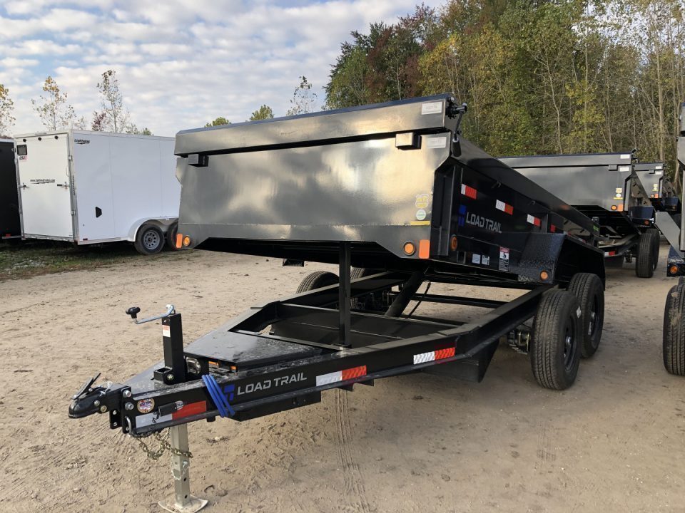 New 2027 Load Trail 6X12 10KW/ TARP KIT AND RAMPS Dump Trailer