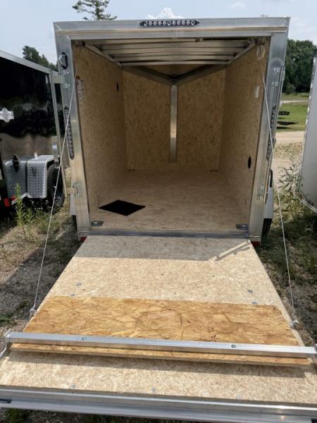 New 2026 Lightning Trailers 5X8 ALL ALUMINUM /W RAMP DOOR Cargo / Enclosed Trailer