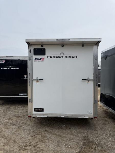 New 2026 Lightning Trailers 7X16 RAMP DOOR 7' INTERIOR HEIGHT Cargo / Enclosed Trailer