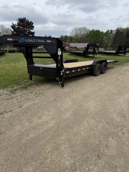 New 2026 Load Trail 24' GOOSENECK POWER Tilt Trailer