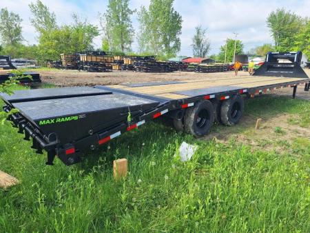 New 2027 Load Trail 102x25 Low Pro Deck Over 24K Deckover Trailer