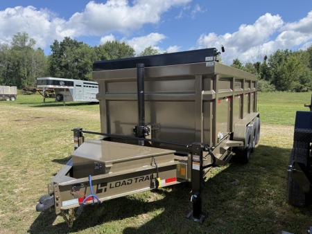 New 2027 Load Trail 83X16 21K 4' SIDES TELESCOPIC CYLINDER Dump Trailer