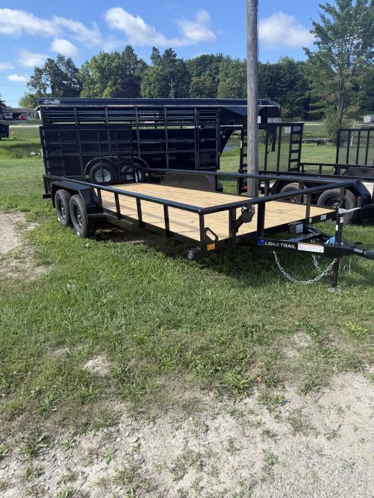 New 2027 Load Trail 83X18 LANDSCAP W/ PIPE TOP Landscape Trailer