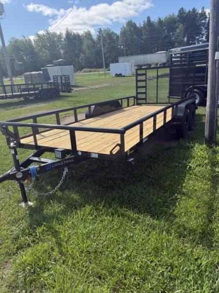 New 2027 Load Trail 83X18 LANDSCAP W/ PIPE TOP Landscape Trailer