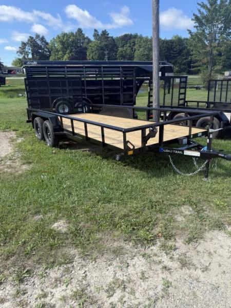 New 2027 Load Trail 83X18 LANDSCAP W/ PIPE TOP Landscape Trailer