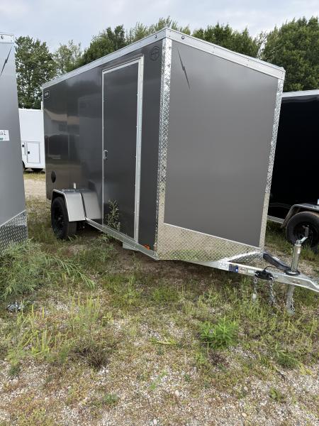 New 2027 Lightning Trailers 6X12 78  INTERIOR HEIGHT W./RAMP DOOR ALL ALUMINUM Cargo / Enclosed Trailer