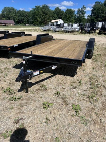 New 2027 AMO AMO 18' 1- BRAKE CAR HAULER TRAILER Car Hauler