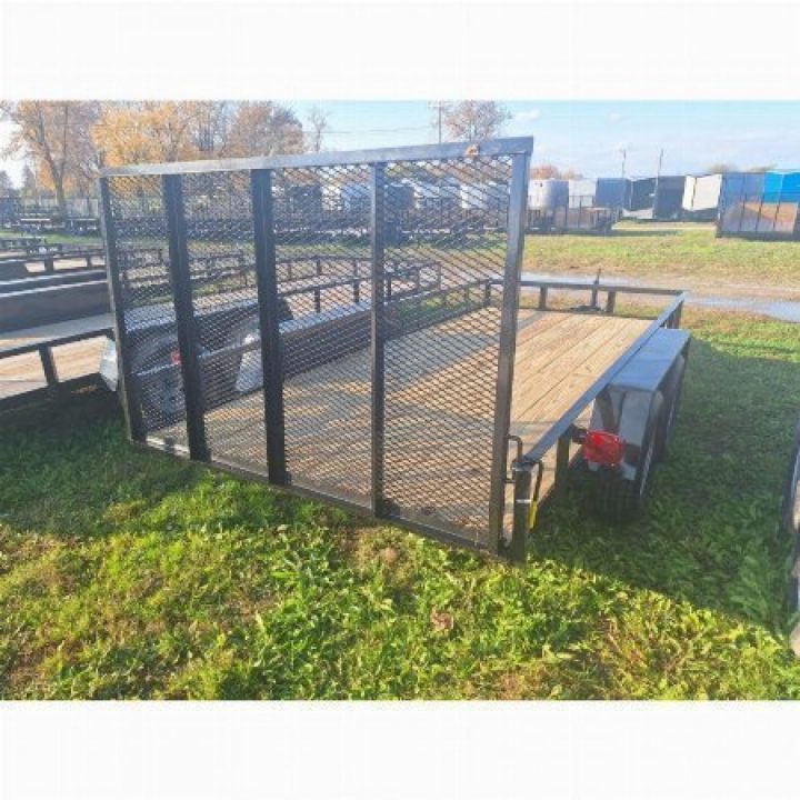 New 2027 AMO AMO 82"X16' LANDSCAPE TRAILER 2-BRAKE AXLE Landscape Trailer
