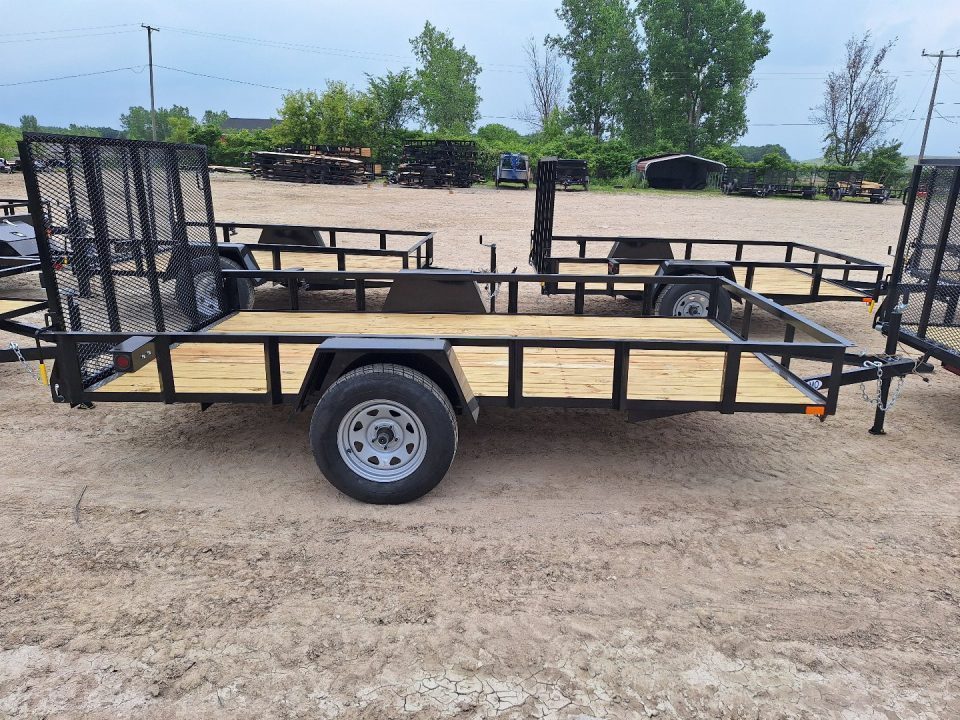 New 2026 AMO 76x10 Lowside Landscape Trailer