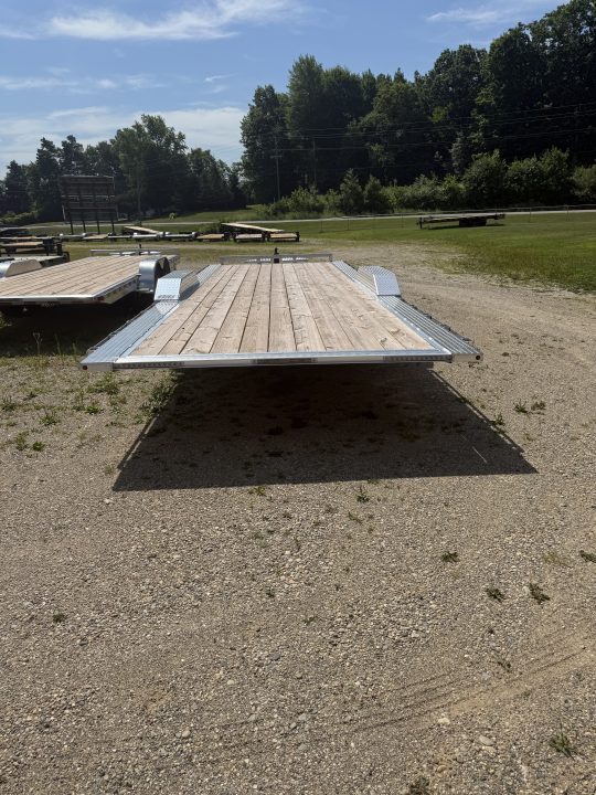 New 2026 H&H Trailers 102X24 ALUMINUM 14K Tilt Trailer