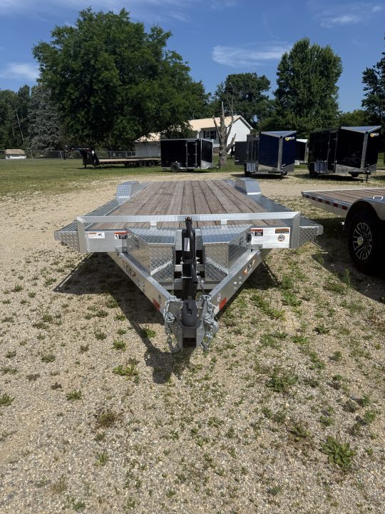 New 2026 H&H Trailers 102X24 ALUMINUM 14K Tilt Trailer