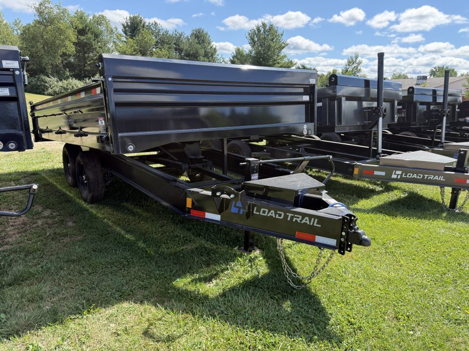 New 2027 Load Trail 96X16 DECKOVER W/FOLD DOWN SIDES Dump Trailer