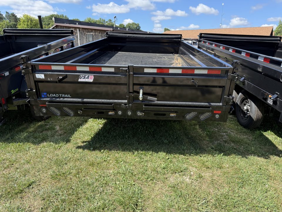 New 2027 Load Trail 96X16 DECKOVER W/FOLD DOWN SIDES Dump Trailer