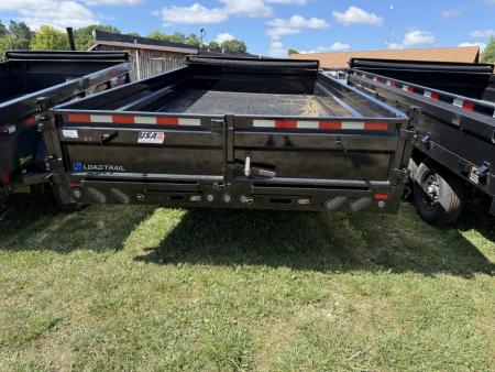 New 2027 Load Trail 96X16 DECKOVER W/FOLD DOWN SIDES Dump Trailer