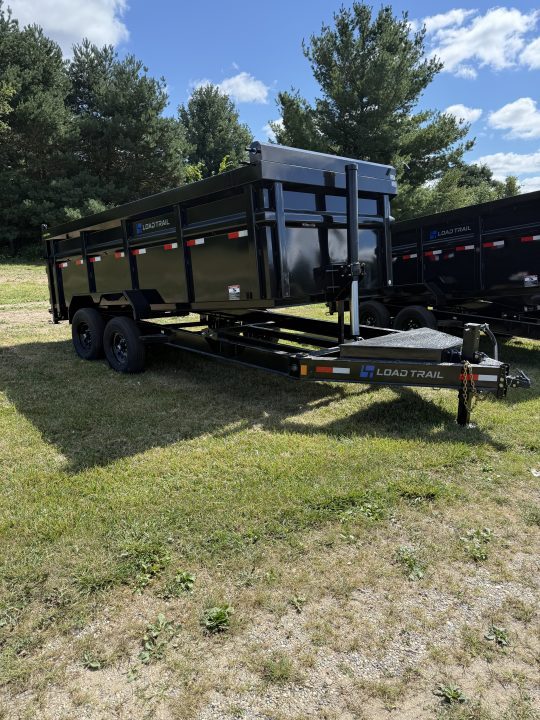 New 2027 Load Trail 83X16 4' SIDES TELESCOPIC CYLINDER Dump Trailer