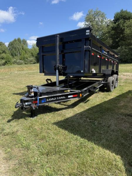 New 2027 Load Trail 83X16 4' SIDES TELESCOPIC CYLINDER Dump Trailer