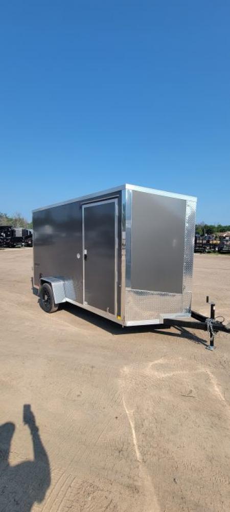 New 2027 Formula Trailers 6X12 CHARCOAL 3K Cargo / Enclosed Trailer